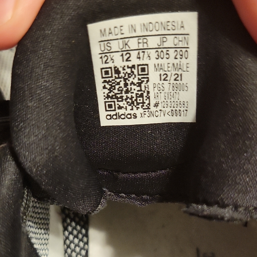 Adidas Solarglide Shoes - Black, Gray, White, with Light Green Accents - Boost - Picture 11 of 11